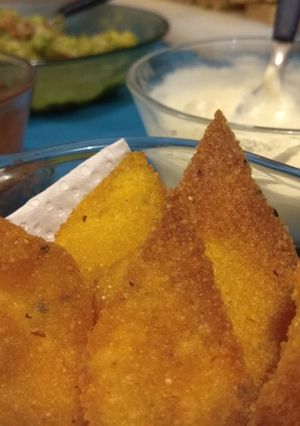Una foto de Nachos caseros