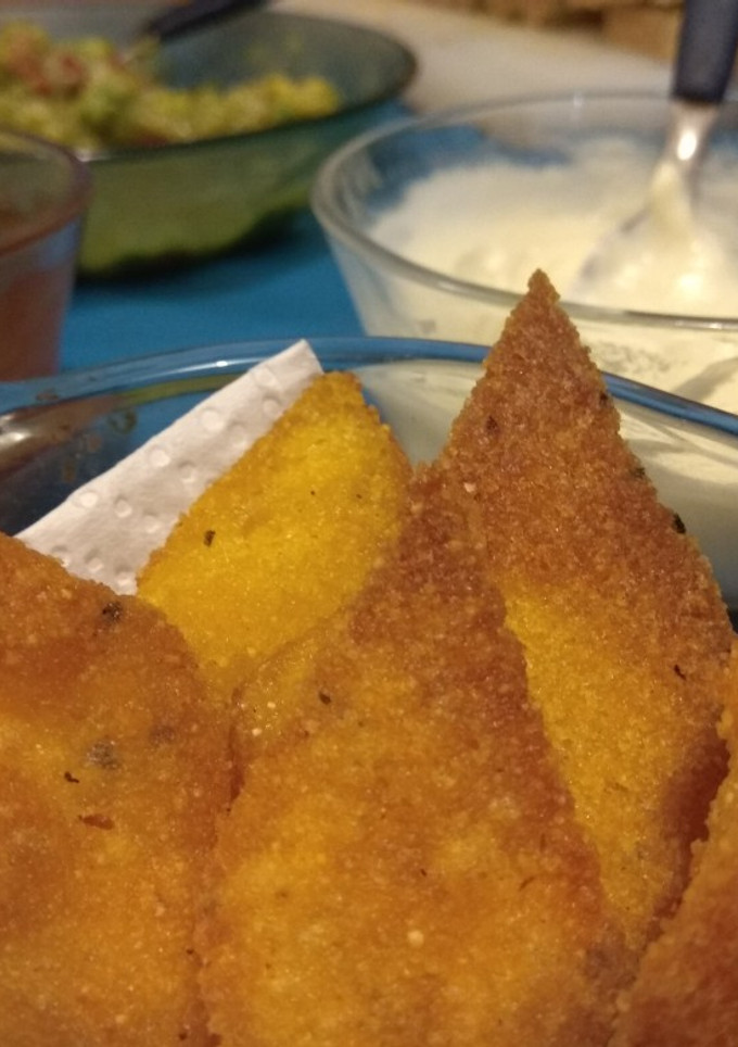 Una foto de Nachos caseros