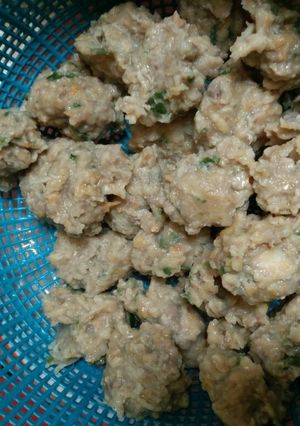 Foto resep Bakso ikan dencis (uleg)