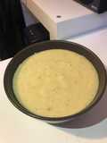 Potato mash with onion and cheese