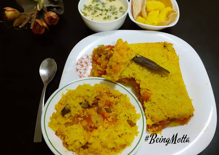 Step-by-Step Guide to Cook Ultimate Baked Toor-Dal Vegetables Khichdi