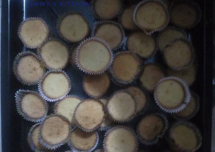 Simple Way to Make Super Quick Homemade 100pcs Moist and Fluffy Cupcakes