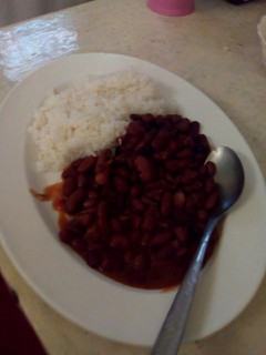 A picture of Red beans stew.#4weekschallenge.
