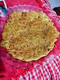 Ramen noodle omelette