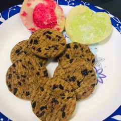 A picture of Chocolate chips cookies.