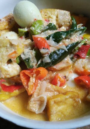 Foto resep Sayur tahu telur puyuh