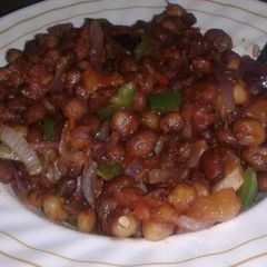 A picture of Fried Githeri.