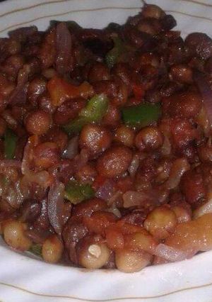 A picture of Fried Githeri.