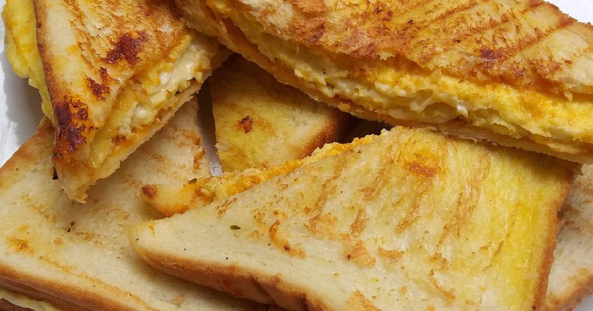 175 resep roti bakar telur  keju  special enak dan sederhana 