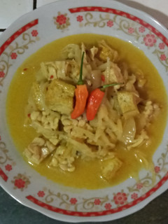 Foto resep Sayur rebung kuah santan