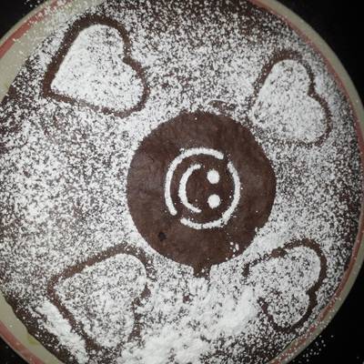 Torta sin culpa, libre de harina y azúcar Receta de Lety Ramírez- Cookpad