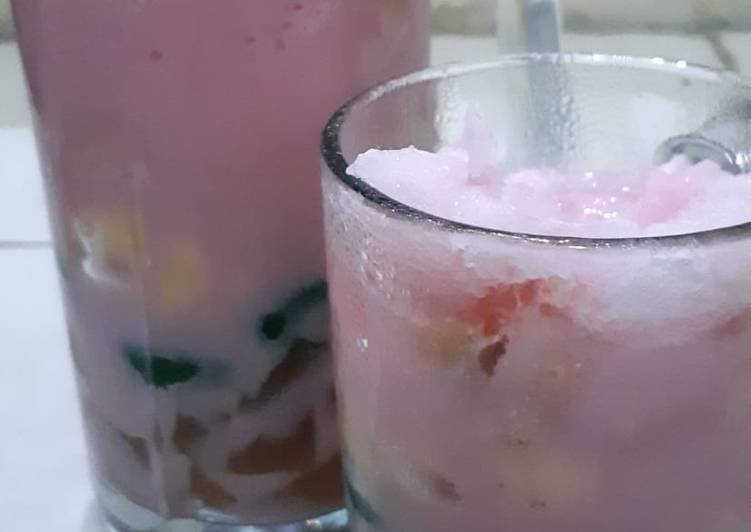 Resep Pop ice Pelangi, Sempurna