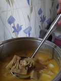 Lodeh nangka muda (gori), kaki kepala ayam