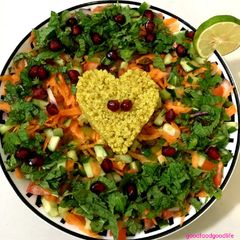 Quinoa mint salad.. #saladcontest A picture of Quinoa mint salad.. #saladcontest.