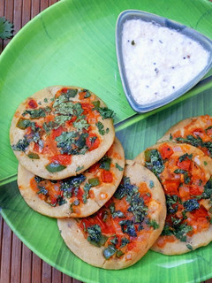 A picture of Protein-Rich Soya Flour Uttapam.