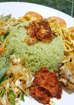 Foto resep Nasi Uduk Ijo