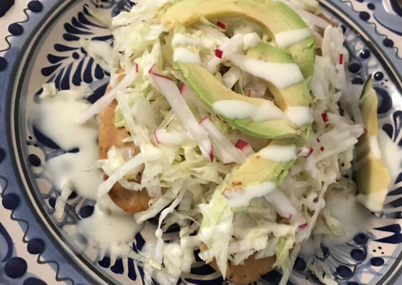 Tlacoyos rellenos de Tlaxcala