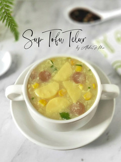 Foto resep Sup Tofu Telur