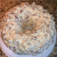 A picture of Italian Cream Cake.