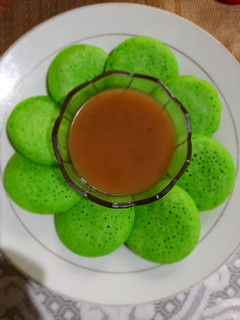 Foto resep Serabi kuah kinca