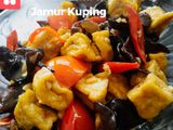Tumis Tahu dan Jamur kuping