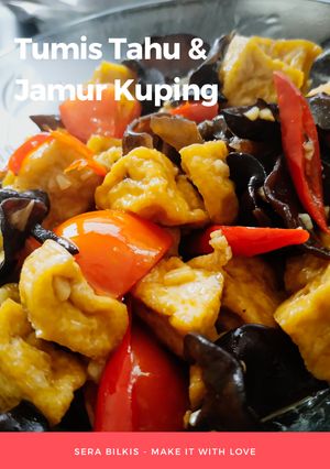 Foto resep Tumis Tahu dan Jamur kuping