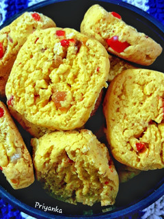 টুটি ফ্রুটি কুকিজ (tutti frutti cookies recipe in Bengali) রেসিপির প্রধান ছবি
