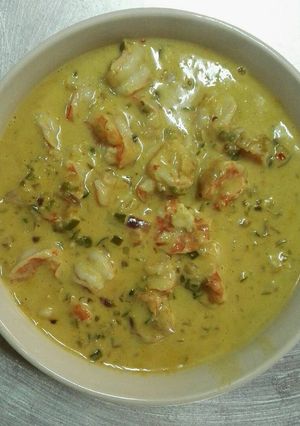 Foto resep Udang masak santan