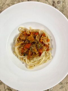 صورة لوصفة معكرونة سهلة التحضير