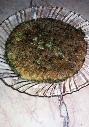 عکسی از دستور کوکو سبزی