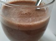 Una foto de papaya con avena