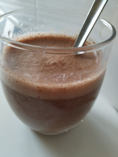 Una foto de Batido de chocolate saludable