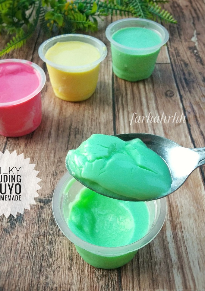 Foto resep Silky Pudding Puyo (Homemade)