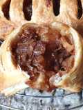 Mini strudel de manzana y cabello de ángel