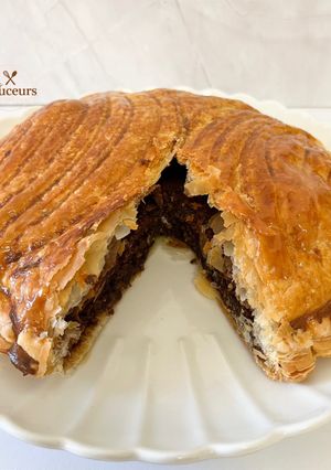 Une photo de Galette Crème d’Amande et Chocolat