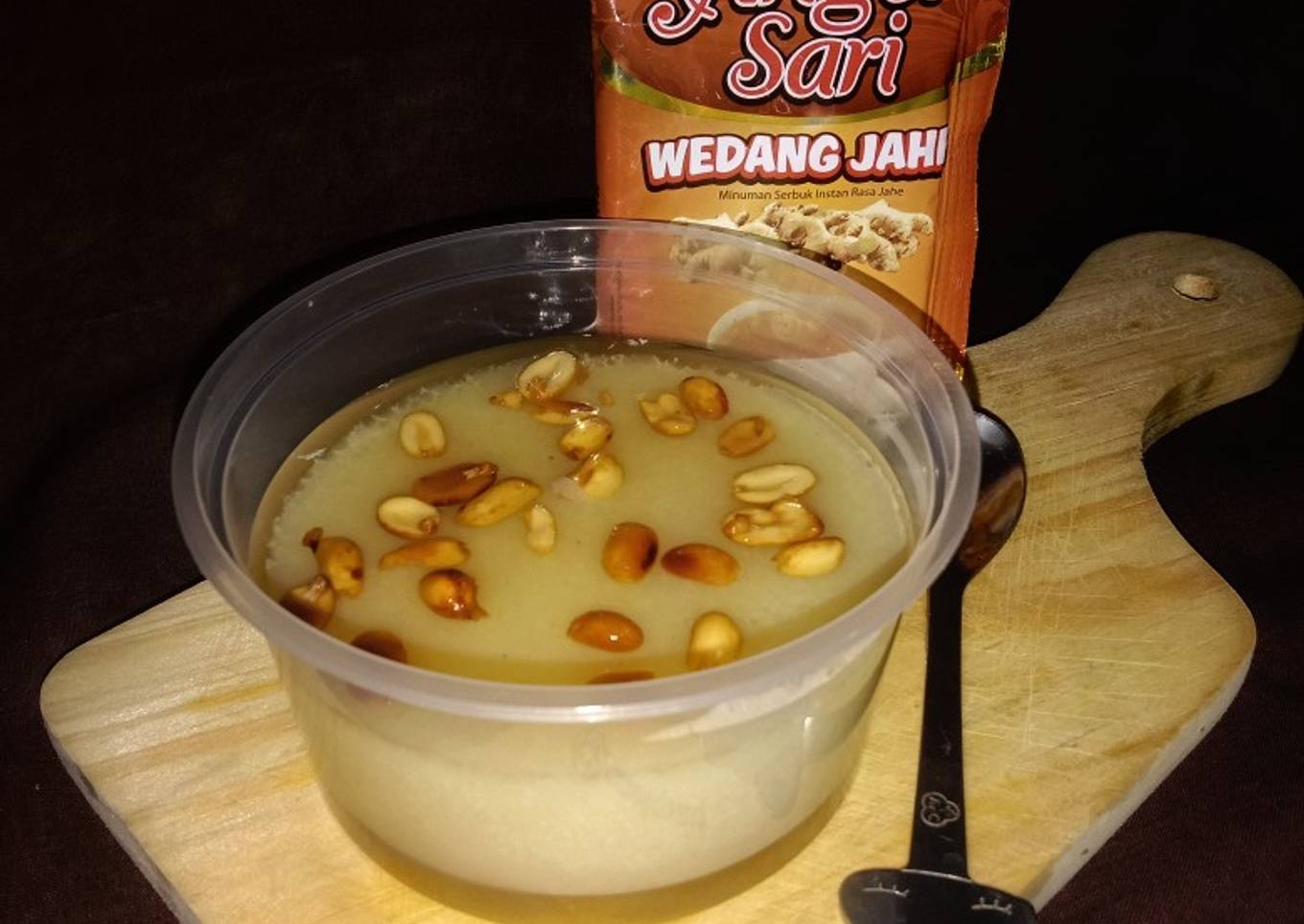 Puding tahwa simpel