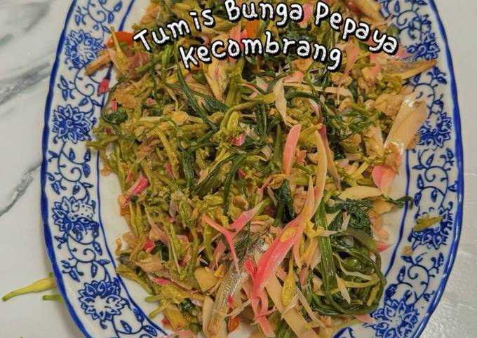 Resep Tumis Bunga Pepaya Kecombrang Nikmat Tanpa Pahit Oleh Bundadari Cookpad