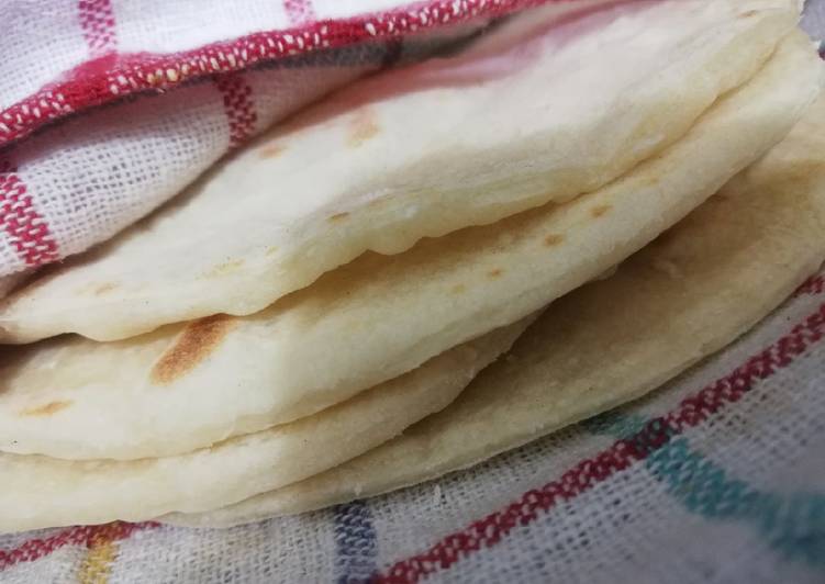 Easiest Way to Make Super Quick Homemade Pita bread
