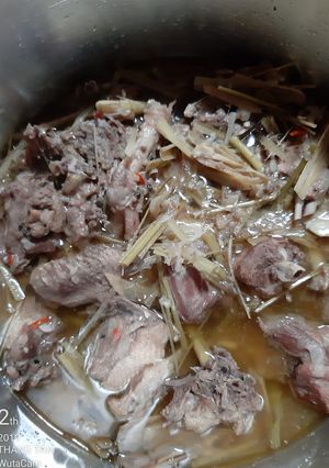 Hình của món Vịt hầm sả.