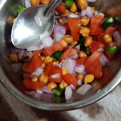 A picture of Chana chaat.