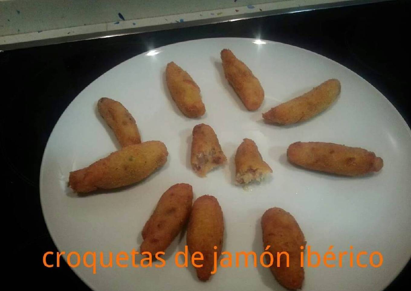 Croquetas de jamón ibérico