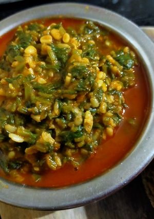 A picture of Daal - Palak.