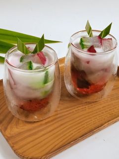 Foto resep Es selendang mayang