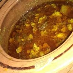 A picture of Beef Nali paya made by Shaheen Ali.