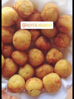 Hình của món Bánh khoai lang bi Sweet potato cakes 红薯煎饼🍠.
