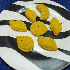 A picture of Mango Sandesh.