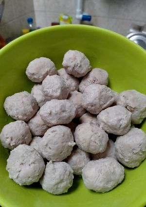 Foto resep Bakso Sapi mix Ayam