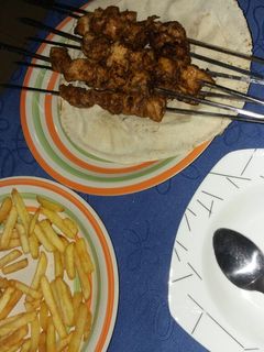 صورة لوصفة شيش طاووق