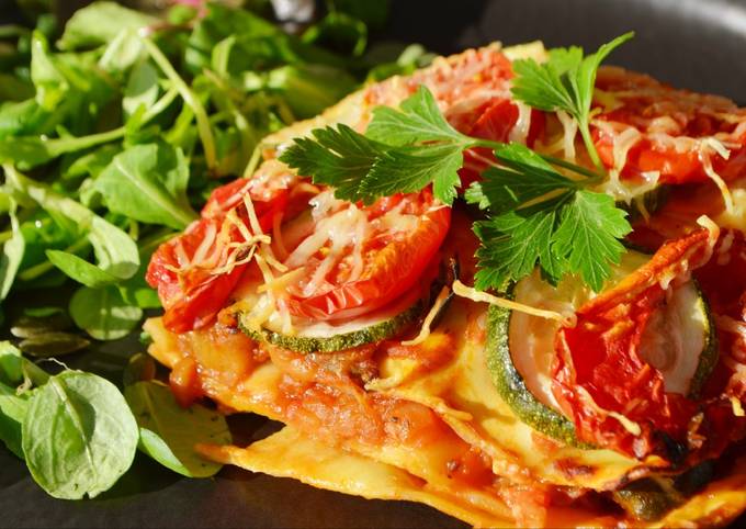 Guide étape par étape pour Faire Super Rapide Fait Maison Lasagnes Végétariennes