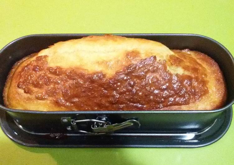 Bizcocho borracho de limón con thermomix